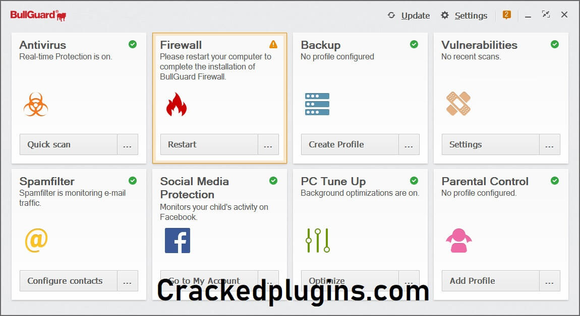BullGuard Antivirus Crack + License Key
